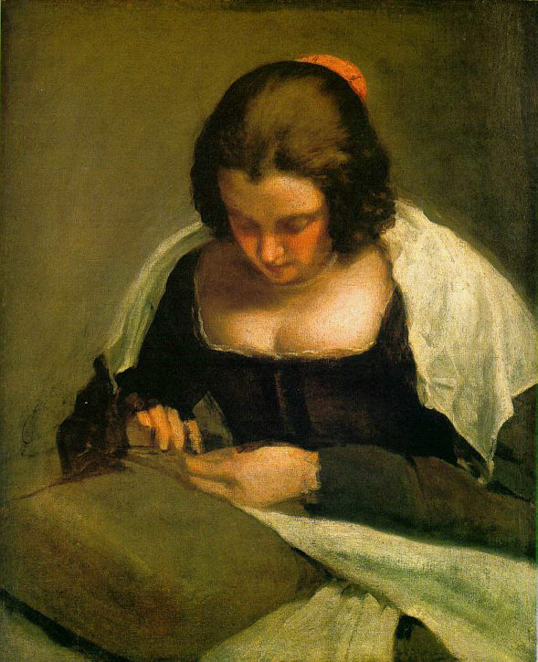 Diego Velazquez The Needlewoman